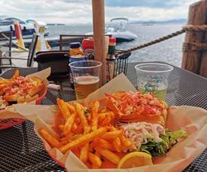 Lobster roll at Splash